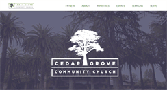 Desktop Screenshot of cedargrove.org