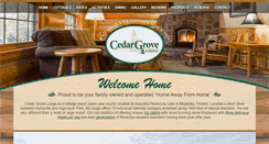 Desktop Screenshot of cedargrove.on.ca