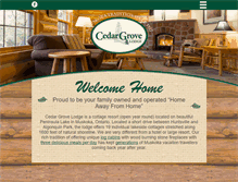 Tablet Screenshot of cedargrove.on.ca